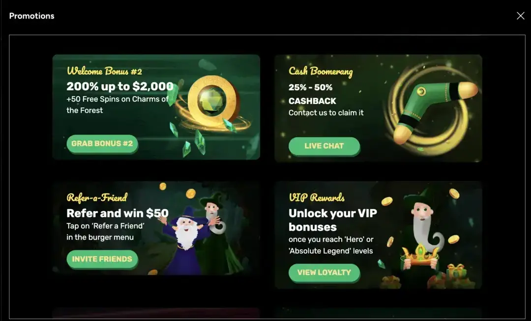 ozwin-bonuses